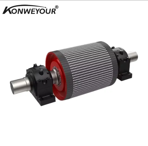 Engineering grade ceramic lagging drive pulley