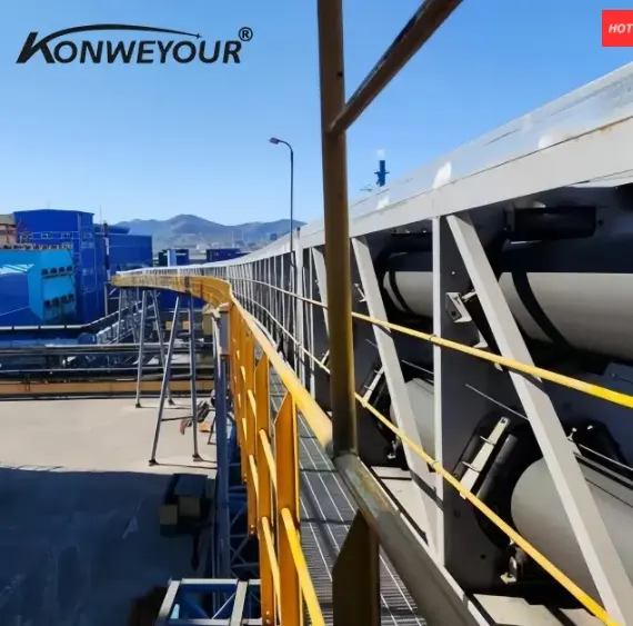 Nakapaloob na tubular belt conveyor